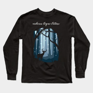 The Trees Speak Latin (The Raven Cycle) Long Sleeve T-Shirt